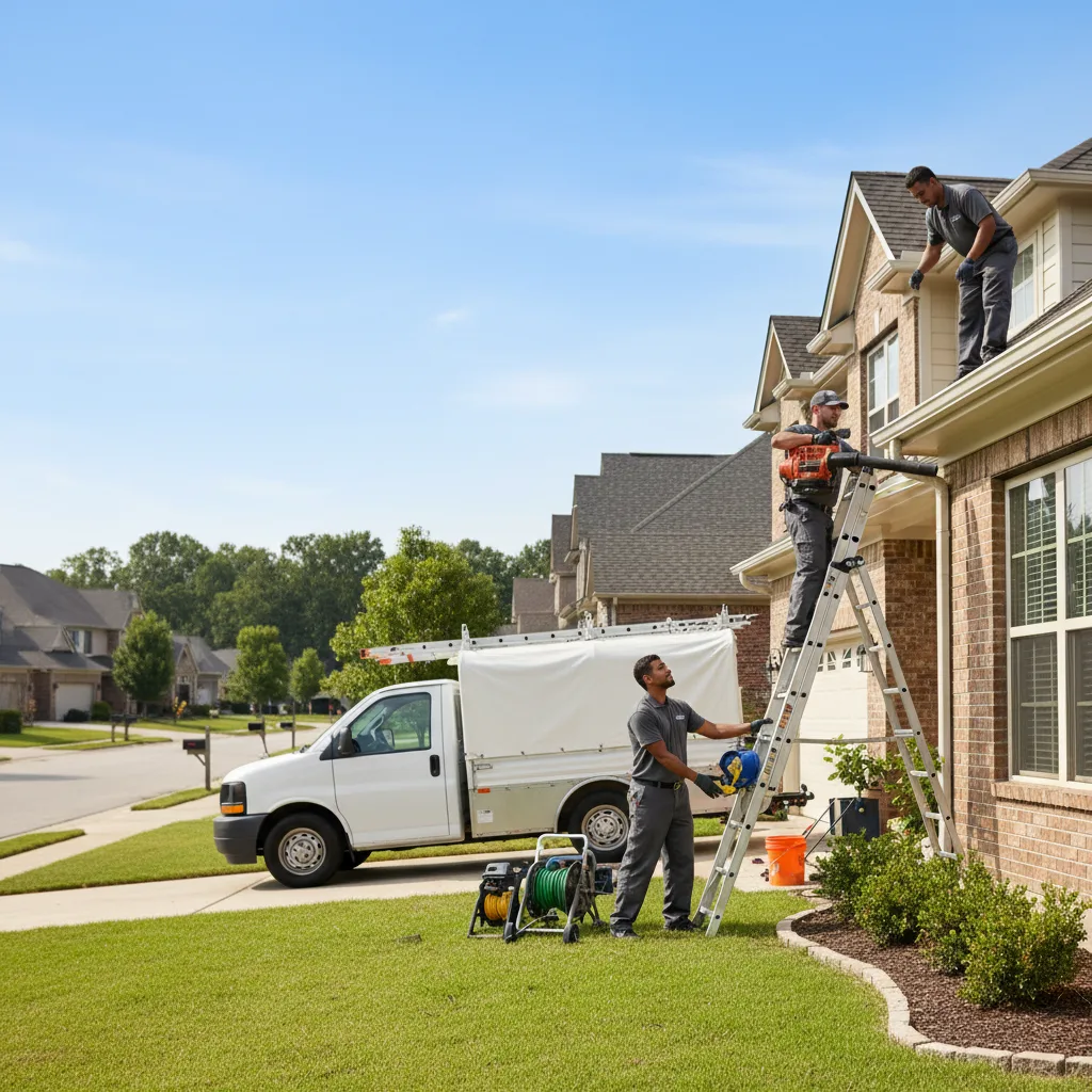 Home Gutter Service in Milburn, OK near me